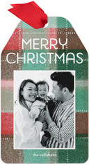 Textured Christmas Plaid