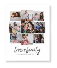 Love and Family Collage