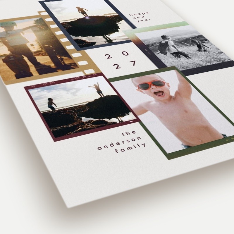 Film Frames New Year's Card