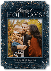 Snowflake Foil Stamped