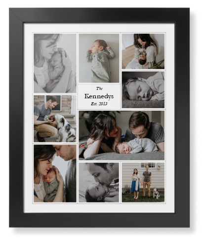 Modern Family Collage Portrait