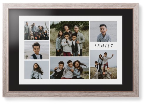 Rustic Picture Gallery Collage Of Seven