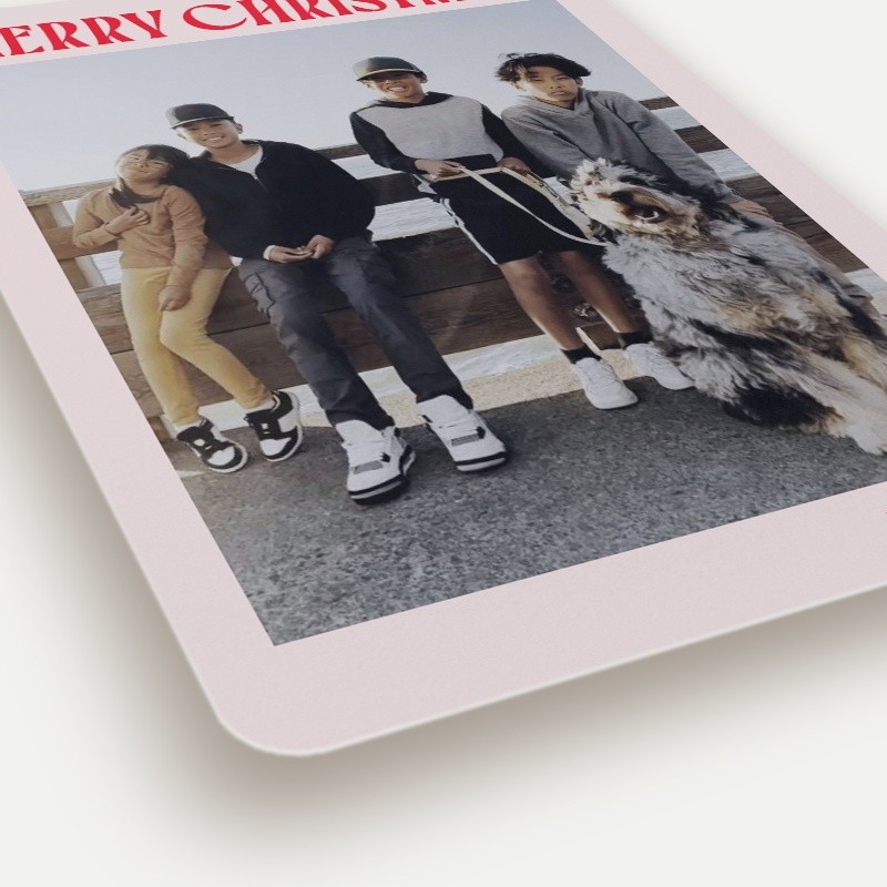 Bold Collage Holiday Card