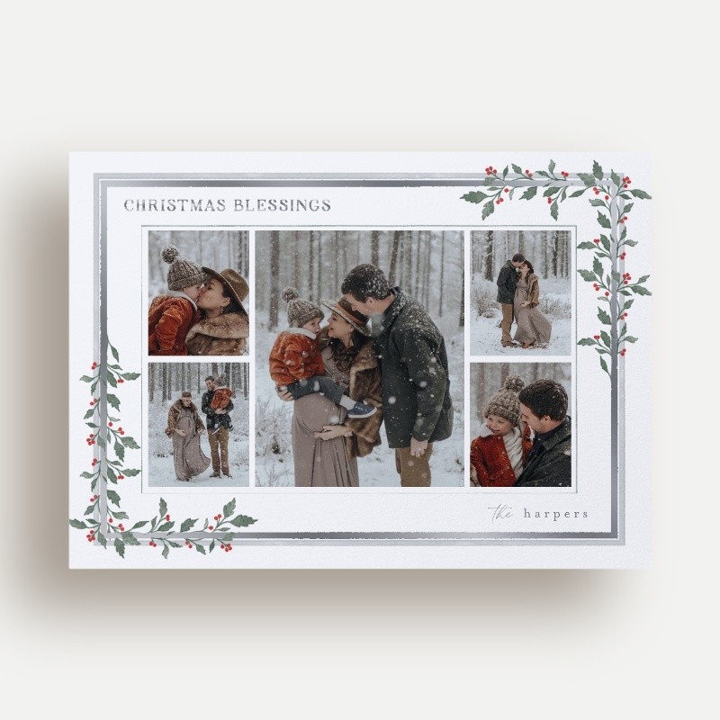 Climbing Vines Holiday Card