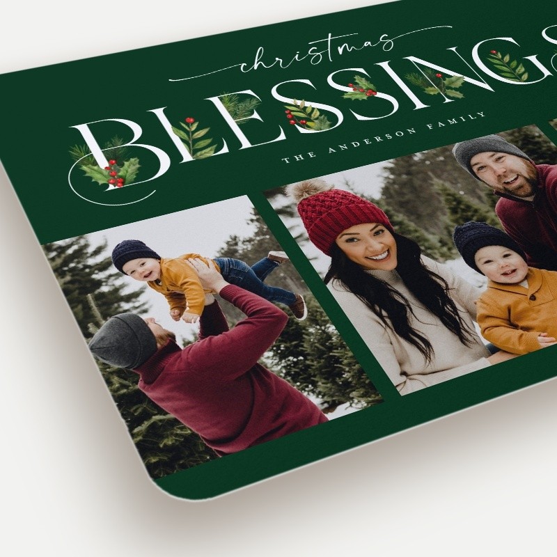 Classic Statement Holiday Card