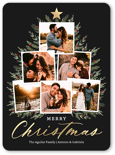 christmas cards with photo sleeve Card Album Clear The front color carries through to the inside and back of the card Decorated With Memories 6x8 Stationery