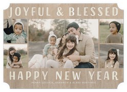 Rustic Joyful Wishes