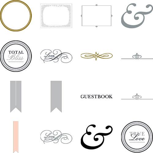 Classic Wedding Guestbook 8x8 undefined  Premium Album