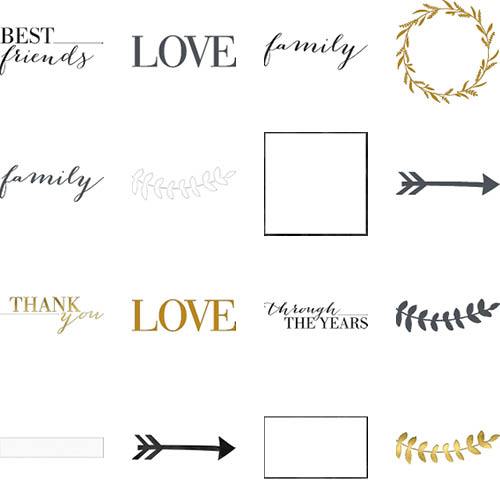 Love And Thanks 8x11 undefined  Premium Album