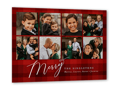 Joyful Holiday Plaid