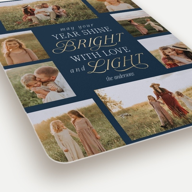 Shine Bright New Year's Card