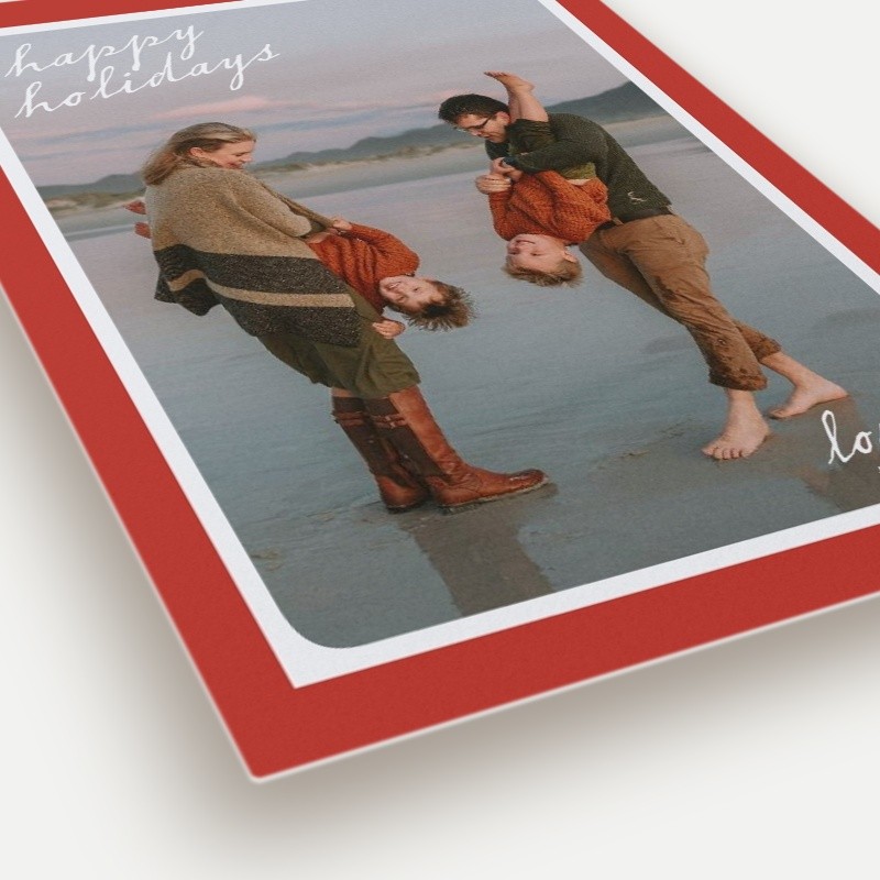 Handwritten Frame Holiday Card