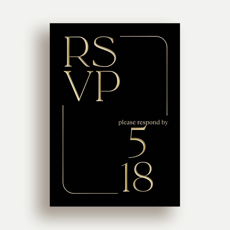 Black And Gold Cards