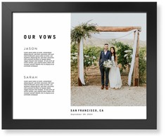 Modern and Minimal Vows