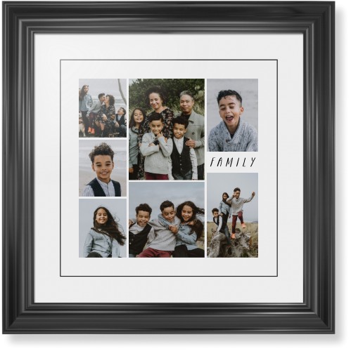 Rustic Picture Gallery Collage Of Seven