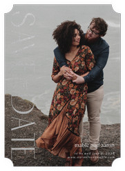 Upright Headline 5x7 Foil Stamped