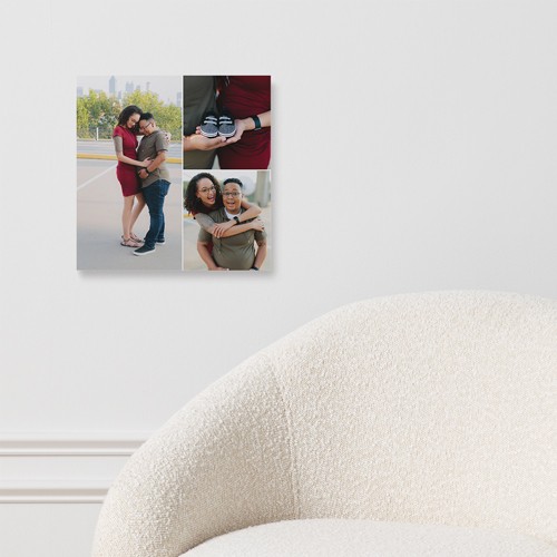 Three Piece 12x12 Multicolor  Mounted Print
