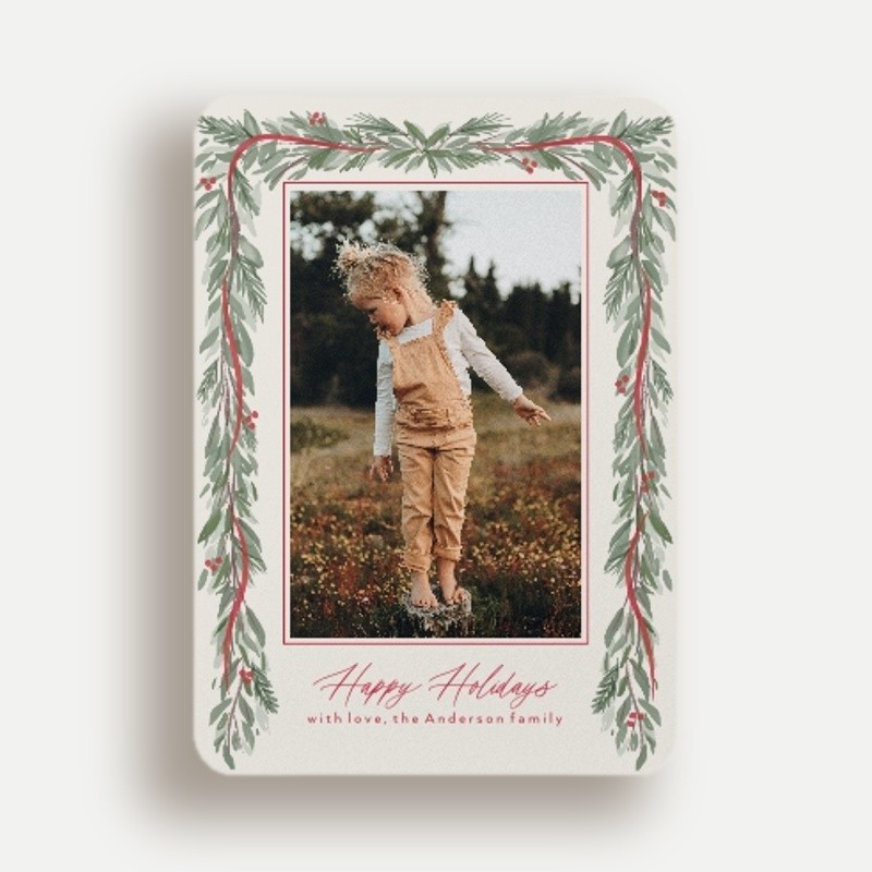 Pine Garland Frame