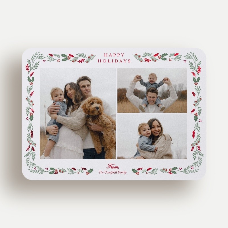 Painted Holly Frame