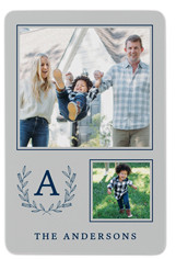 Laurel Wreath Monogram Portrait