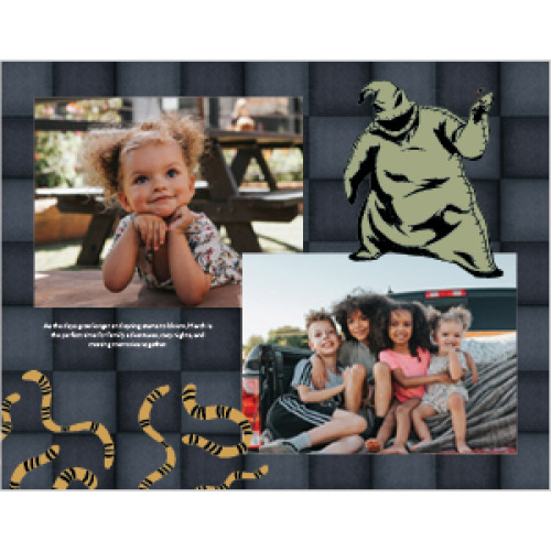 Disney Tim Burton's The Nightmare Before Christmas 8x11 undefined  Wall Calendar