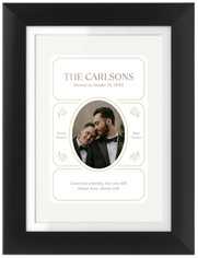 Vintage Stationery Frame