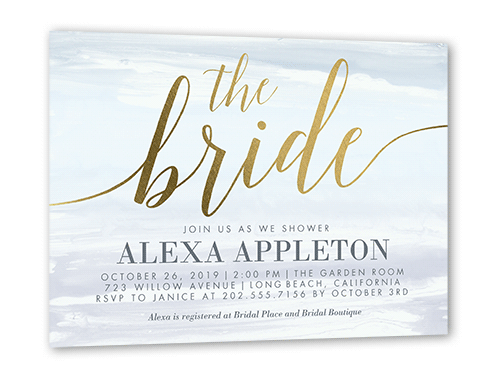 Watercolor Bride