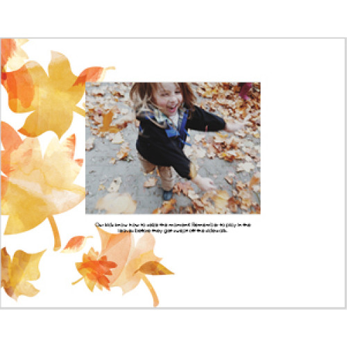 Watercolor Seasons 8x11 undefined  Wall Calendar