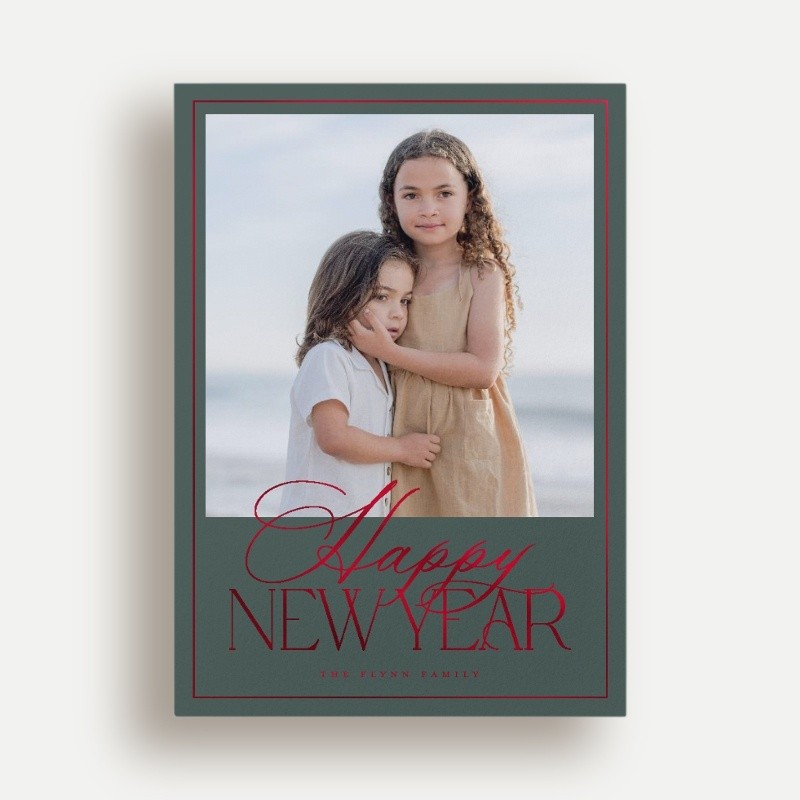 Refined Collage Holiday Card