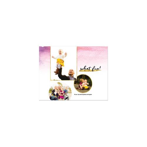 Modern Watercolor Ombre 8x11 undefined  Premium Album