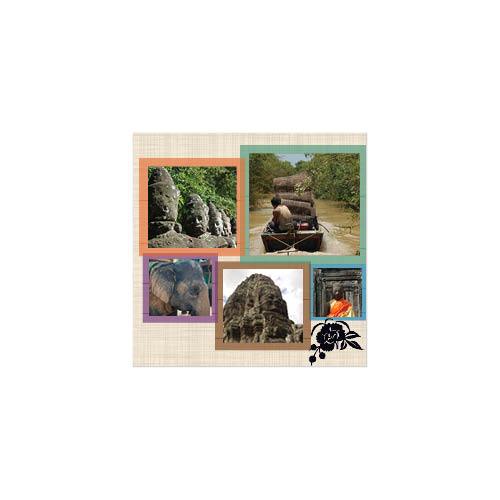 Passport to Asia 8x8 undefined  Premium Album