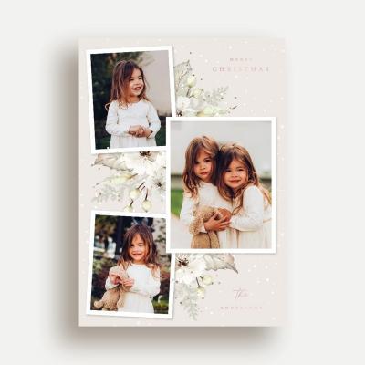 Winter Floral Frame