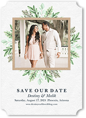 Framed With Greenery