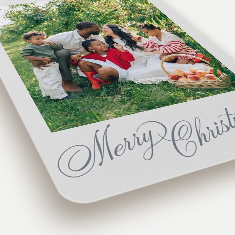 Script Collage Holiday Card