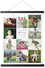 Happiness Heart Collage Portrait