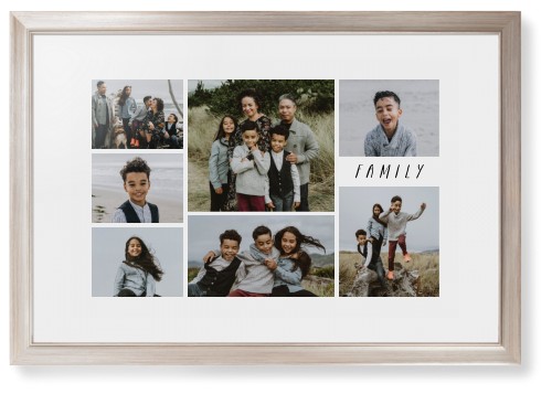 Rustic Picture Gallery Collage Of Seven