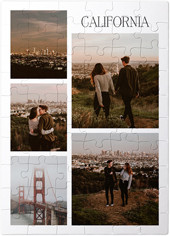 Travel Collage Portrait