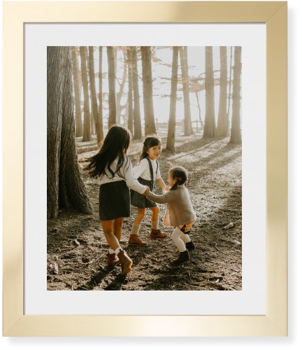 Framed Prints: Landscape Photo Gallery Gold Contemporary Frame White Top & Bottom Mat 16x20 1 Photo Shutterfly