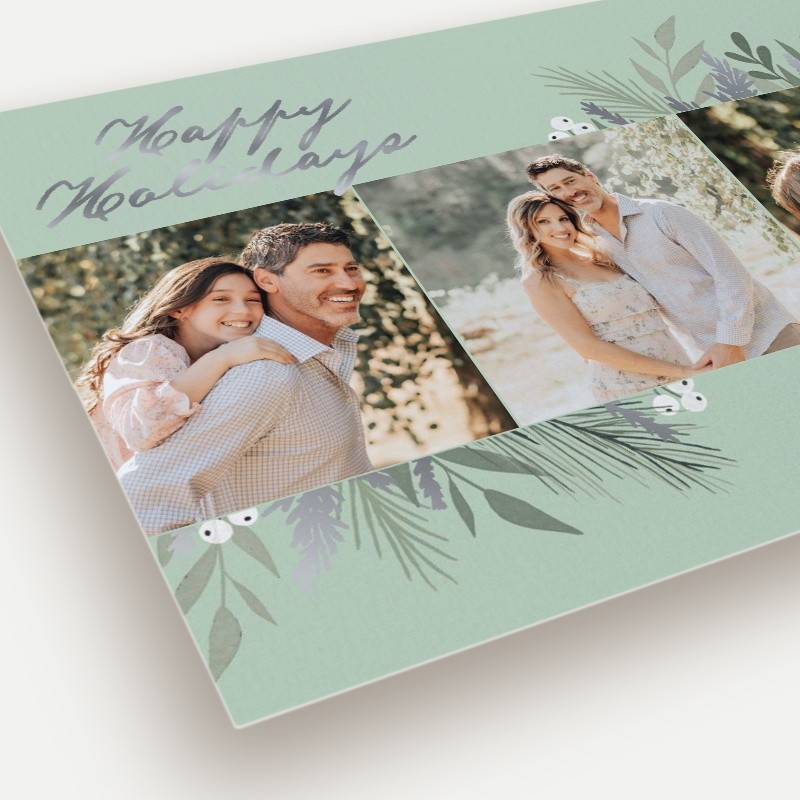 Scattered Botanicals Holiday Card