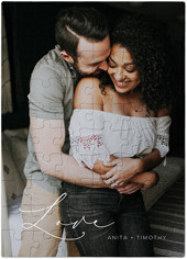 Fine Love Script Portrait