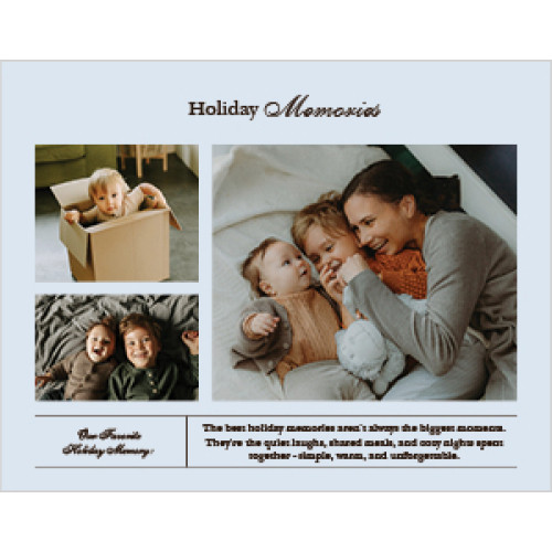 Classic Year in Review Calendar 8x11 undefined  Wall Calendar