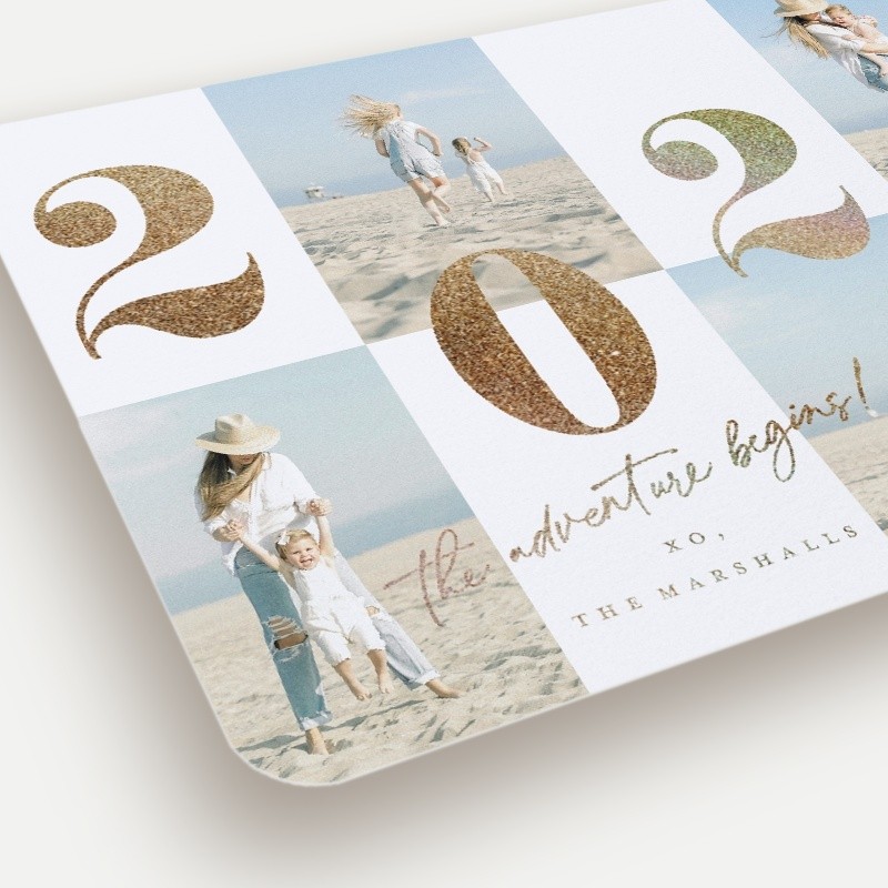 Adventure Grid New Year's Card