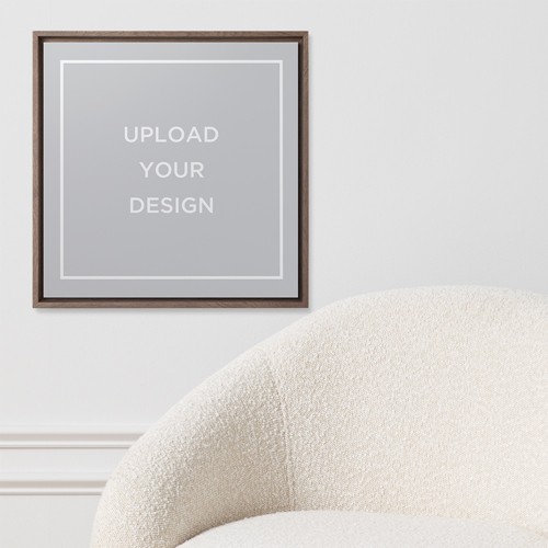 Upload Your Own Design Landscape 16x16 Multicolor  Mounted Print