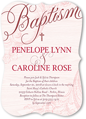 Bonded Christening Girl