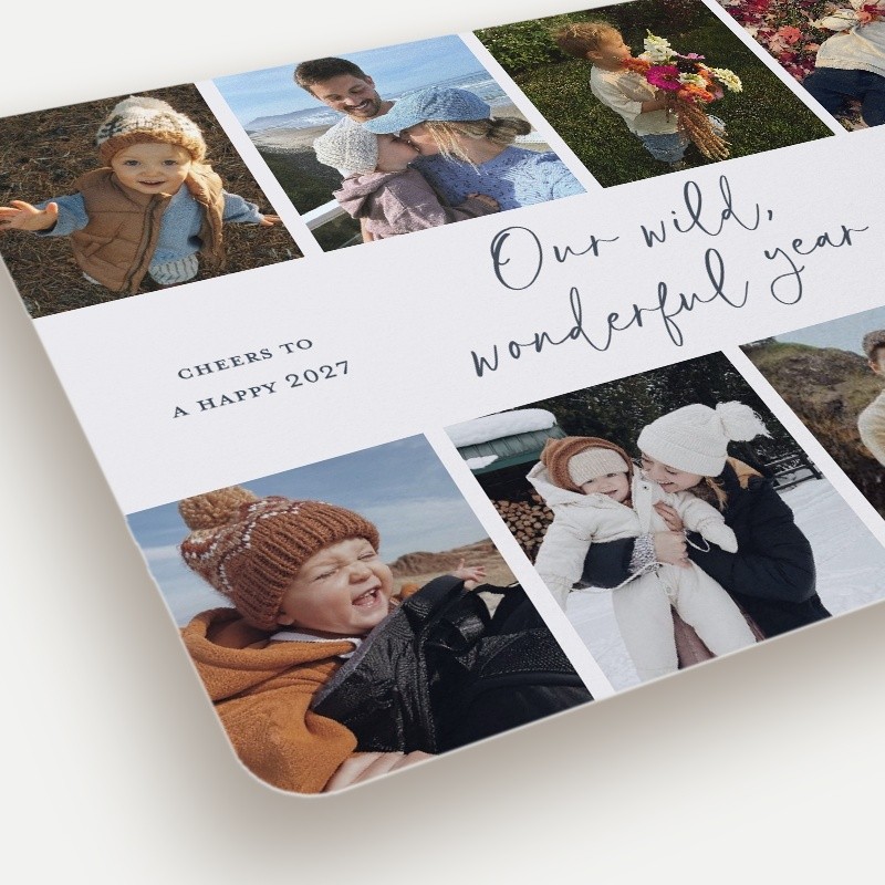 Wonderful Year New Year's Card