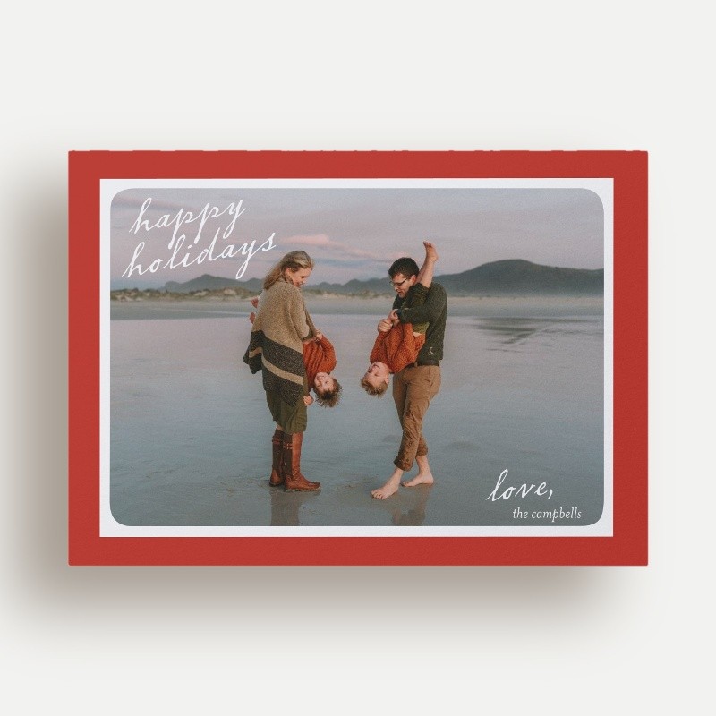 Handwritten Frame Holiday Card