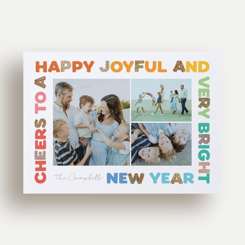 Photo Cards for New Years Celebrations