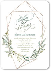 Geometric Floral Frame