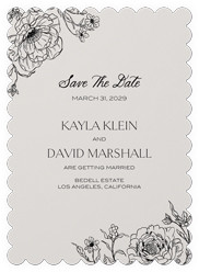 Rustic Sketched Florals