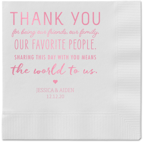 Huge Thanks